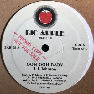 【HMV渋谷】JJ JOHNSON/OOH OOH BABY(BAR05)