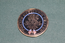 沖縄米軍使用 SAINT MICHAEL POLICE OFFICER'S PRAYER メダル チャレンジコイン 中古 コスプレ用 ディスプレイ コレクションなどに_画像1