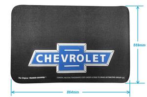 ヴィンテージ　Chevrolet　ボウタイ　Logo　フェンダー　Cover