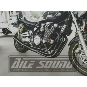 XJR1300 RP03J 2003年～ エルサウンドマフラー ショート管 ブラック 【新品即決】AILE SOUND