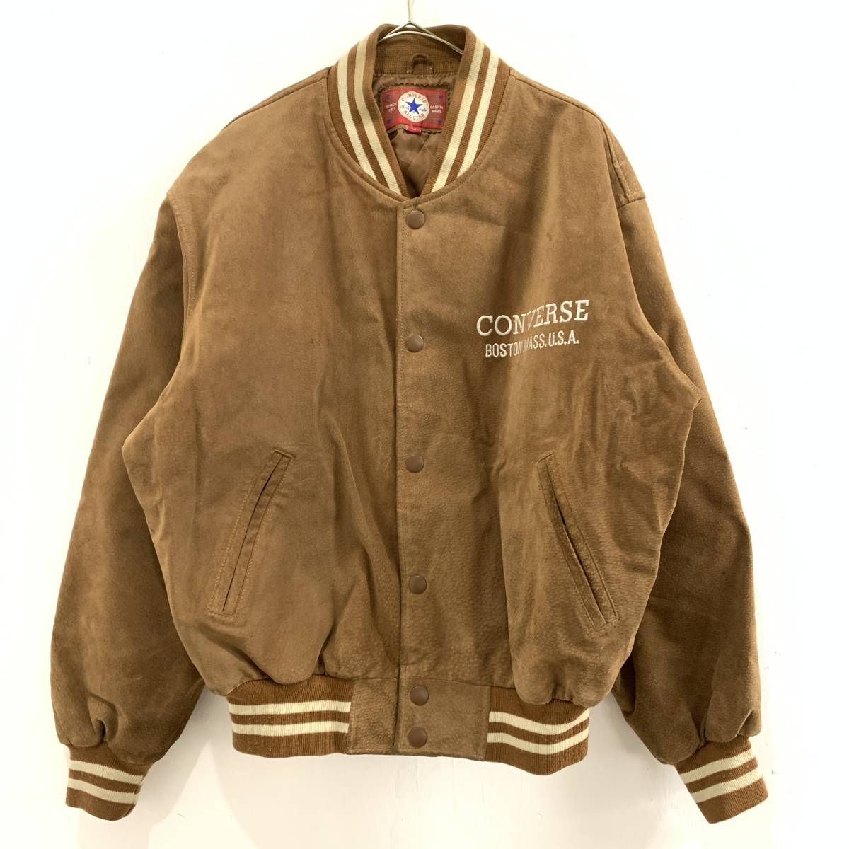 ヤフオク! -「コンバース レザースタジャン」の落札相場・落札価格