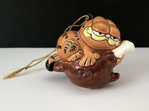 USA ヴィンテージ ENESCO ガーフィールド 置物 Garfield 1980s [ga-440]