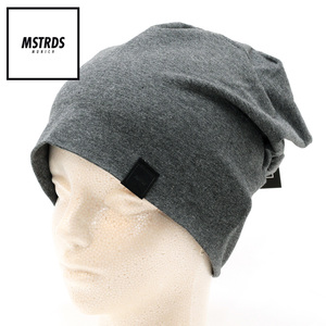 ビーニー キャップ 帽子 メンズ MASTERDIS Jersey Beanie グレー L/XLサイズ 14953956 ルーズフィット