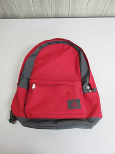 *rh0502 Adidas rucksack with pocket red adidas rucksack red backpack knapsack bag bag *