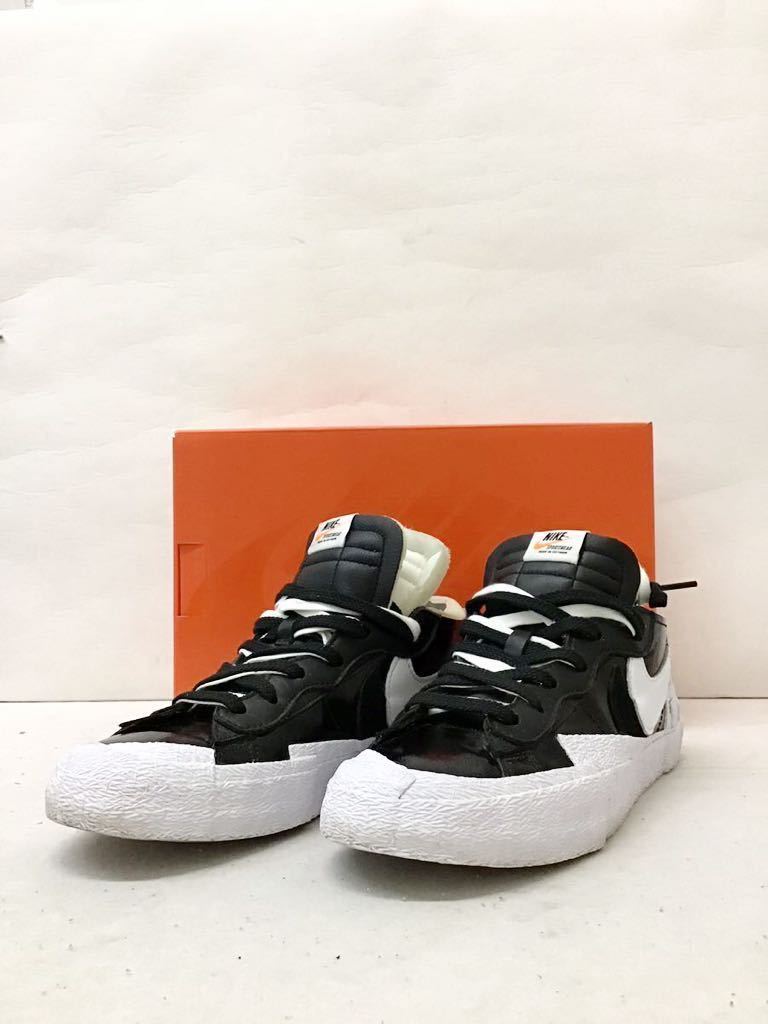 NIKE/ナイキ×sacai/サカイ Blazer Low White Patent Leather/ブレザー