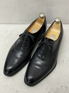 20230317【JOHN LOBB】ジョンロブ ドレスシューズ 2007 YEAR MODEL イヤーモデル オックスフォードシューズ 8E ブラック レザーシューズ