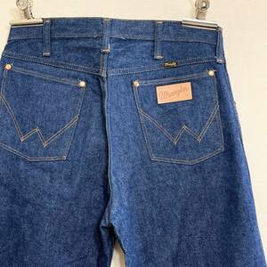 Редкий "Монетный двор (1 -Wash) / 13MWZ / W32 L34" 60S 70S Бесконечно [Wrangler Indigo Джинсовые штаны Vintage American Prentis]