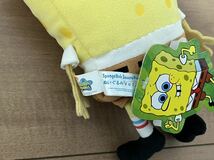 ☆ 送料無料 ☆ 未使用品 即決 sponge bob スポンジボブ 21cmぬいぐるみ + オマケ 2個セット ☆_画像4