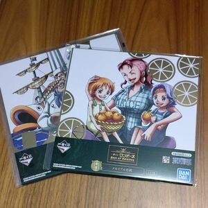 一番くじ ワンピース メモリアル色紙 Best of Omnibus 2枚セット