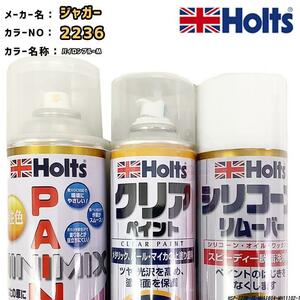 ペイントスプレー ジャガー 2236 バイロンブルーM Holts MINIMIX クリアスプレー シリコーンリムーバー セット