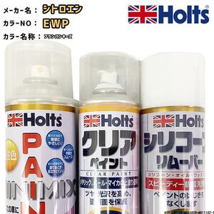 ペイントスプレー シトロエン EWP ブランバンキーズ Holts MINIMIX クリアスプレー シリコーンリムーバー セット