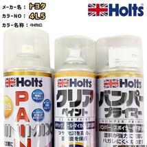 ペイントスプレー トヨタ 4L5 ベージュM Holts MINIMIX クリアスプレー バンパープライマー セット_画像1