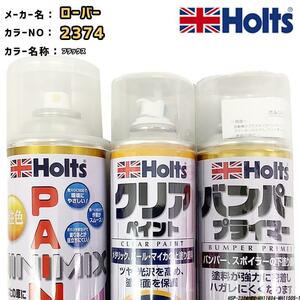 ペイントスプレー ローバー 2374 フラックス Holts MINIMIX クリアスプレー バンパープライマー セット