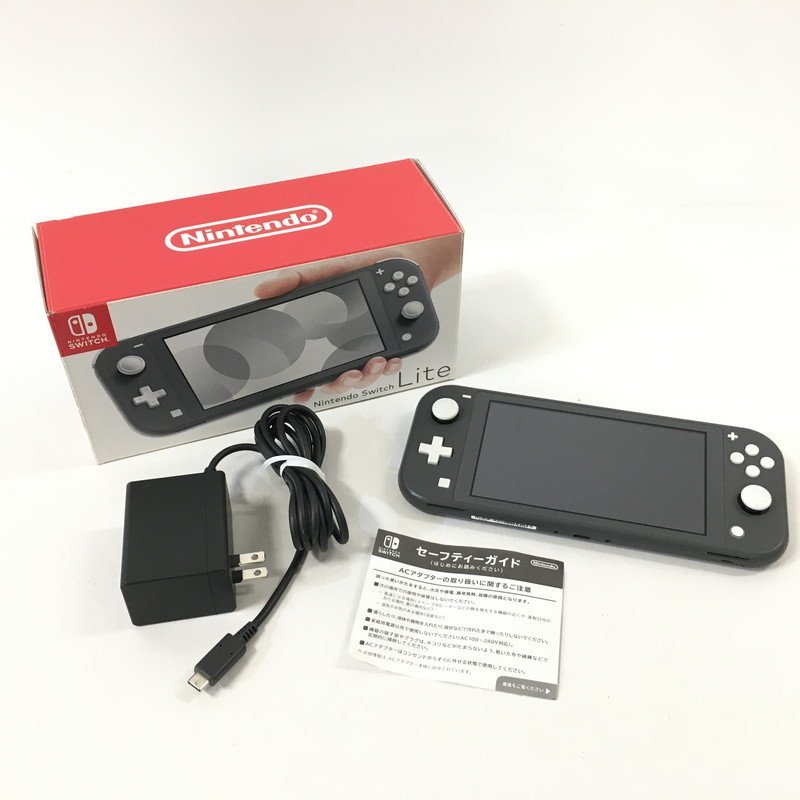 ヤフオク! -nintendo switch lite グレーの中古品・新品・未使用品一覧