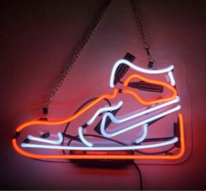  neon autograph sneakers fashonabru red red presence eminent Koo Leroux m decoration illumination Night light atmosphere making 