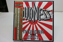 [TK2495LP] LP LOUDNESS/Thunder in the east（ラウドネス） 帯付き 盤面まずまず良好 ライナーノーツ 歌詞 対訳 ステッカー欠品 '85_画像1