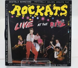 [TK1733LP] LP ROCKATS live at the RITZ 激レア！ カナダ盤 psycobilly golden greats file vol.one ネオロカビリー サイコビリー