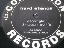 7inch EP Hard Stance Is This The End ザック・デ・ラ・ロチャ在籍 SxE HC ハードコア RAGE AGAINST THE MACHINE_画像5