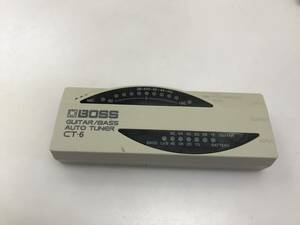 BOSS CT-6 GUITAR/BASS AUTO TUNER ギター＆ベース用オートチューナー　動作未確認B-7244