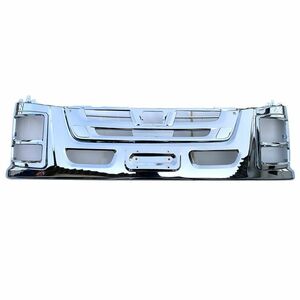  Isuzu large fai booster Giga plating F bumper head light cover inner BK inner grill H27.11~ JP-BMP-IS0011+B020+C0034LR