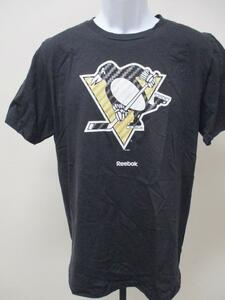 未使用 新品 タグ付き NHL ピッツバーグ・ペンギンズ Pittsburgh Penguins Reebok　リーボック Ｔシャツ 北米サイズXL　※大きい