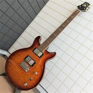 ■Bacchus BDC-900T SB バッカス ダブルカッタウェイ サンバースト Gibson ギブソン Epiphone エピフォン B'z 松本孝弘 Tak Matsumoto