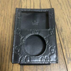 C61 GUCCI ipod ケース　グッチ 本物 当時物