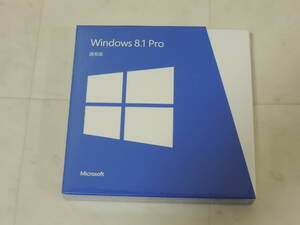 A-00000●Microsoft Windows 8.1 PRO 通常版 日本語版 マイクロソフト ウィンドウズ Professional 未使用●無●