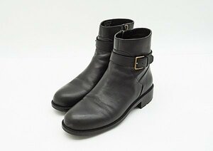 ◇【COLE HAAN コール・ハーン】ウォータープルーフ ショートブーツ ブラック 7B