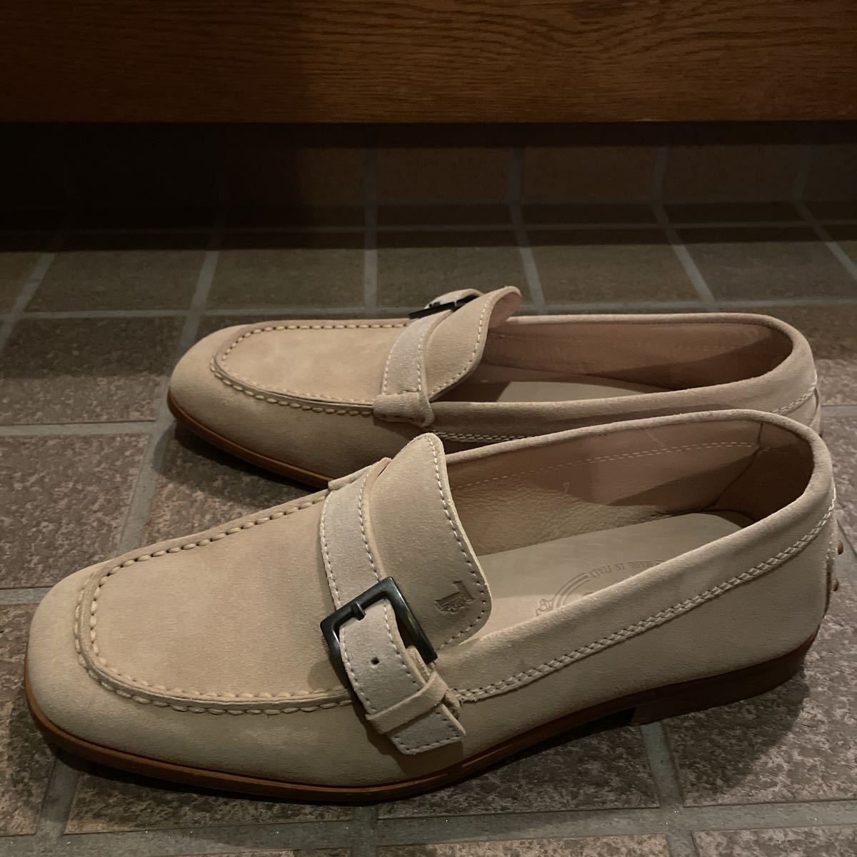 当店の記念日 専用 トッズ TOD´S ローファー 37 グリーン ゴーデュロイ