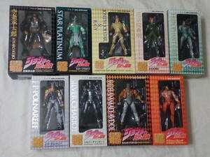  great number exhibition including in a package OK super image moveable JoJo's Bizarre Adventure no. 3 part 9 point set . Taro josef flower capital .po luna ref avudu Louis gi- stand x4 unused 