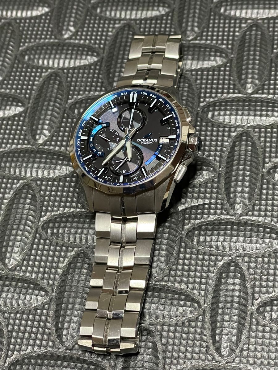 OCEANUS OCW-S3001 チタン オシアナス電波時計タフソーラー-