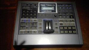 Roland Roland video mixer V-5 VIDEO CANVAS V-4 EDR VJ machinery DVJ down converter attaching animation distribution Vtuber sound MIXtere Work also 