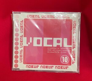 CD-ROM／Windows95＆98対応 VOCAL 10／HARAGURO.br 同人ソフト 未開封品 当時モノ 希少　D1552