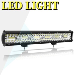 送料込.. 作業灯 LEDワークライト トラック _ホワイト 6500K_ SM360W ジムニー ランクル 1個 12V/24V兼用 36000LM 360W 前照灯 照明