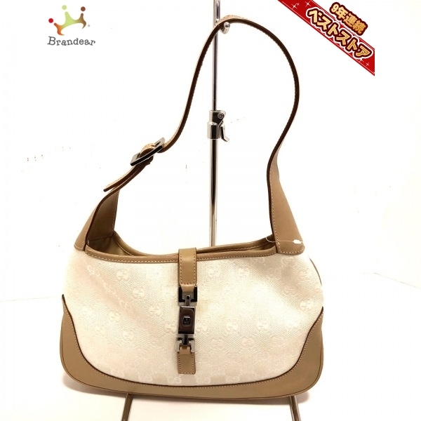 GUCCI ジャッキー ハンドバッグ レザー HB01777 ショッピング大セール