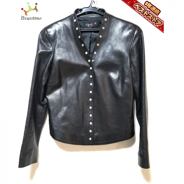 ヤフオク! -「agnes b レザー ジャケット」の落札相場・落札価格