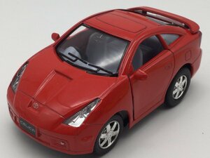 デフォルメタイプ 赤色　トヨタ　セリカ　ファニーカー　ミニカー 