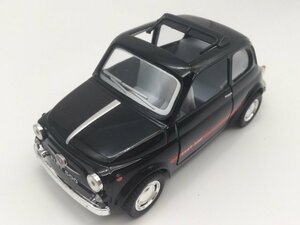 1 pcs sale black color 1/24 Fiat 500 FIAT minicar car Italy car new goods 