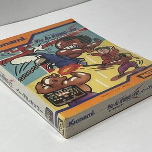 希少品 msx イーアルカンフー 初期版 ROMカートリッジ ゲーム KONAMI 1985 パソコン 当時シュリンク 開封現状品 yie ar kung-fu 功夫の画像3