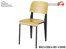 東谷 チェア ブラック W42×D56×H81×SH48 PC-463BK 椅子 シンプル 異素材 デスクチェア おしゃれ メーカー直送 送料無料_画像1