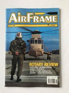 洋書　AIR FRAME　1991年1月　ROTARY REVIEW　　TM5265