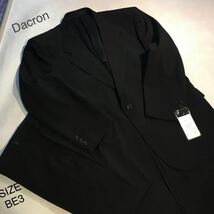 ★新品★未使用【コスパ最高】Dacronサマーフォーマル　シングル2ッ釦礼服　サイズBE3号 /冠婚葬祭　アジャスター付裏地メッシュ使用/限定_画像1