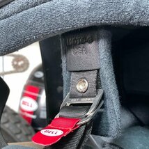 ★BELL Moto-3 CLASSIC BLACKOUT ベル モト3 復刻版 オフロードヘルメット マットブラック/M ◆バイク フルフェイス ジェット 輸入品 即納_画像9