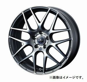 個人宅発送可能 ウエッズ Weds 18X8.0J +42 5穴 PCD114.3 MGMC ホイール 1本 LEONIS NAVIA06 ナヴィア ゼロシックス (37626)