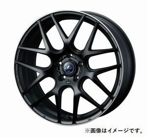 個人宅発送可能 ウエッズ Weds 18X7.0J +53 5穴 PCD114.3 MBP ホイール 1本 LEONIS NAVIA06 ナヴィア ゼロシックス (37625)