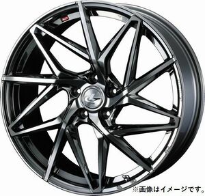 個人宅発送可能 ウエッズ Weds 18X7.0J +55 5穴 PCD114.3 BMCMC ホイール 1本 LEONIS IT レオニス・アイティー (40612)