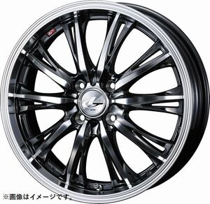 個人宅発送可能 ウエッズ Weds 15X5.5J +43 4穴 PCD100 BMCMC ホイール 1本 LEONIS RT レオニス・アールティー (41161)