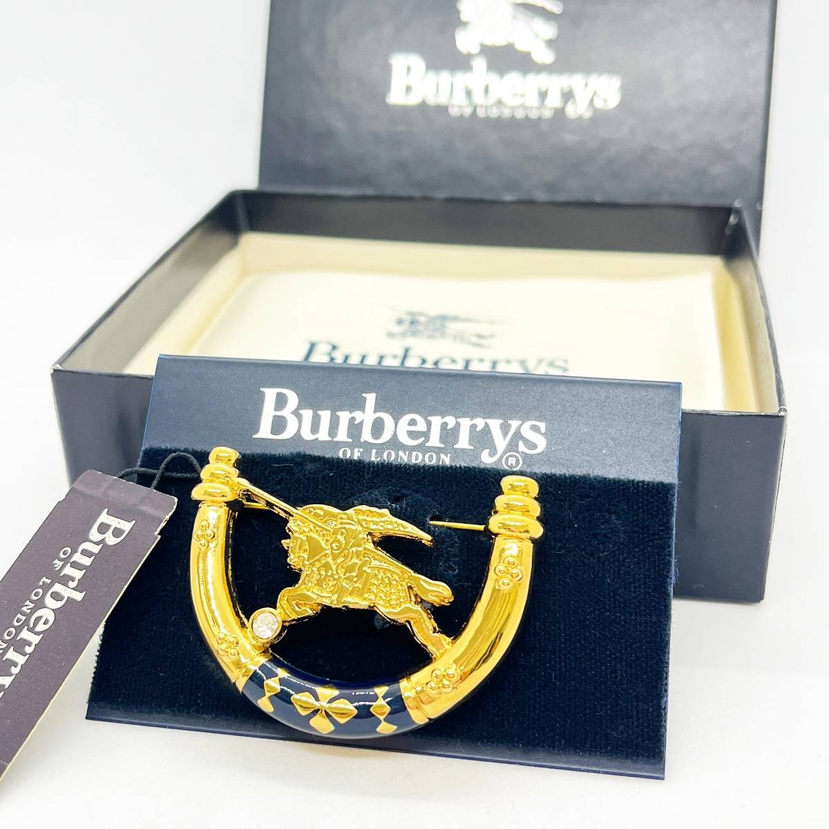Burberrys ブローチ クマ チェック柄 ネット激安通販 レディース