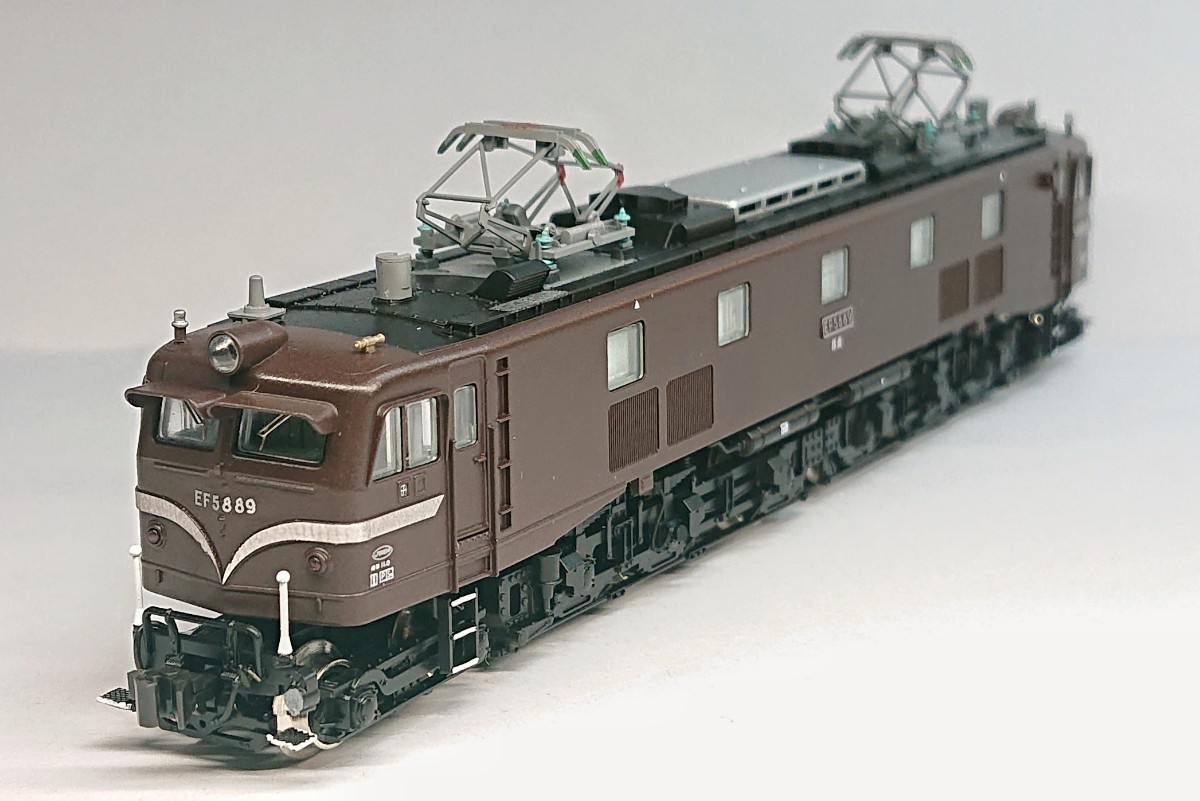 ヤフオク! -「ef58 上越 茶」(鉄道模型) の落札相場・落札価格